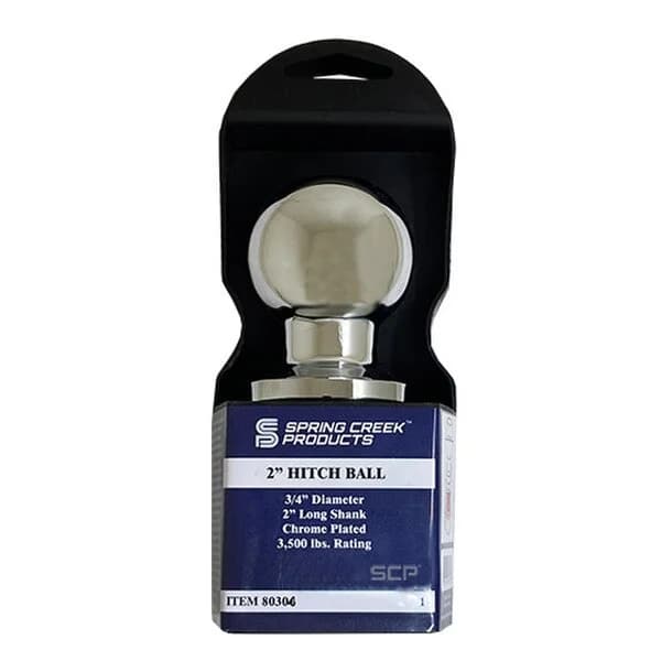 2" Hitch Ball - 3/4" diam. Internal Thread