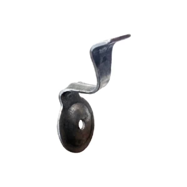 Rail Clip 9ga with Flat Tab - Bare