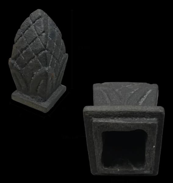 Finial - Pineapple - 1/2"
