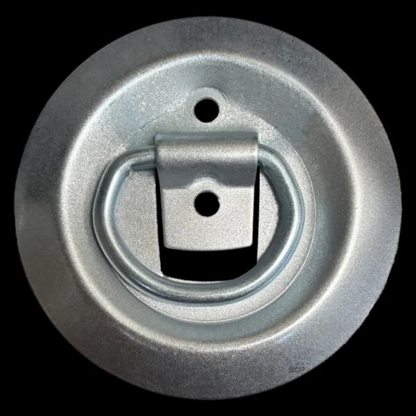 Lashing Ring, Bolt-on, Round with Plastic Trim, 1/4" - 500#