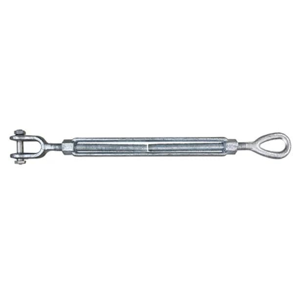 Turnbuckle Jaw & Eye 1/2" x 9" - HDG