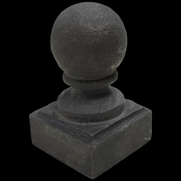 Post Cap - Cast Iron Ball 1-1/4"