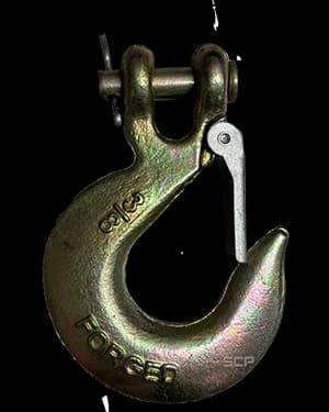 Clevis Slip Hook 3/8" with Latch - Grade 70