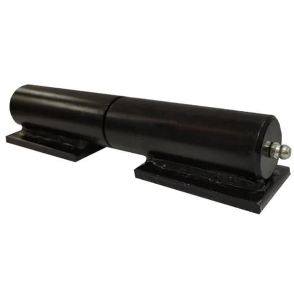 Barrel Hinge with Plate & Grease Zerk 7"