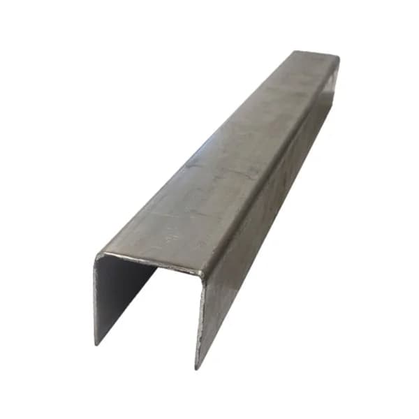 Horse Stall Channel 16ga, 1-5/8" x 8' - Bare