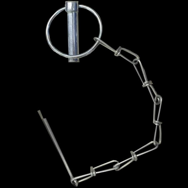 Linch Pin 7/16" with 8" Chain and Cotter Pin