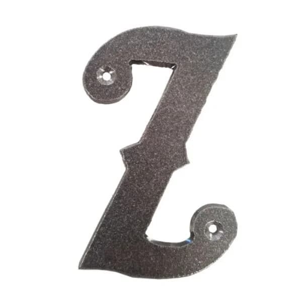 Western Letter 'Z' with Holes