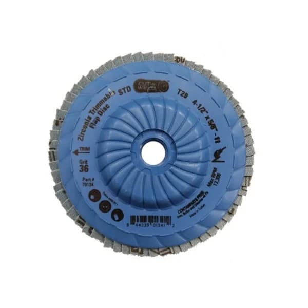 CNW - Trim. T29 4.5" Flap Disc, Standard, Grit 36