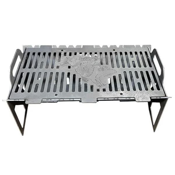 Portable Grill - 11" X 20" Bull Rider