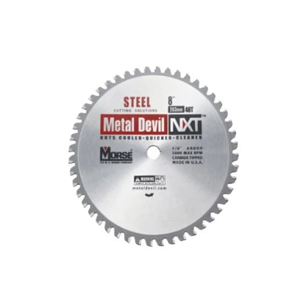 Metal Devil Blade 8" x 48T TCT Steel