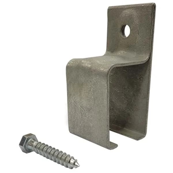 Galvanized Door Track Bracket - Single Mount