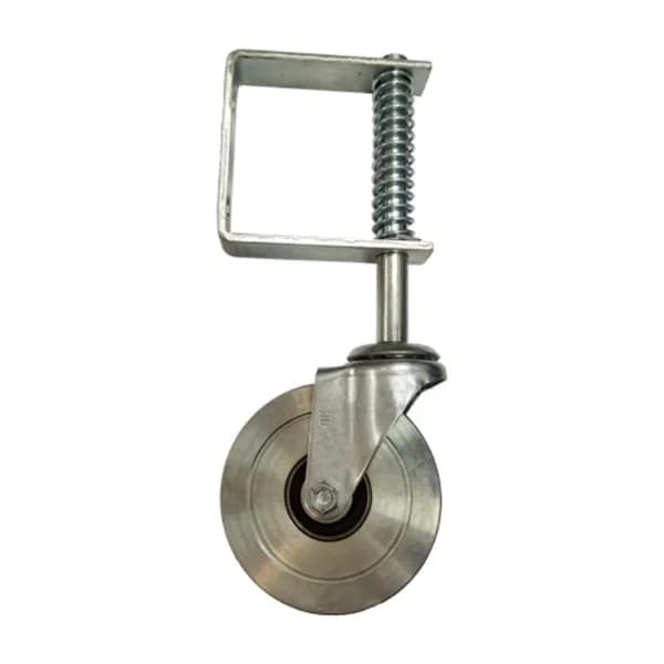 11" Gate Spring Roller with Solid Wheel