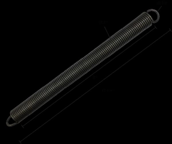 Chute Spring 1" x 12" x .105"