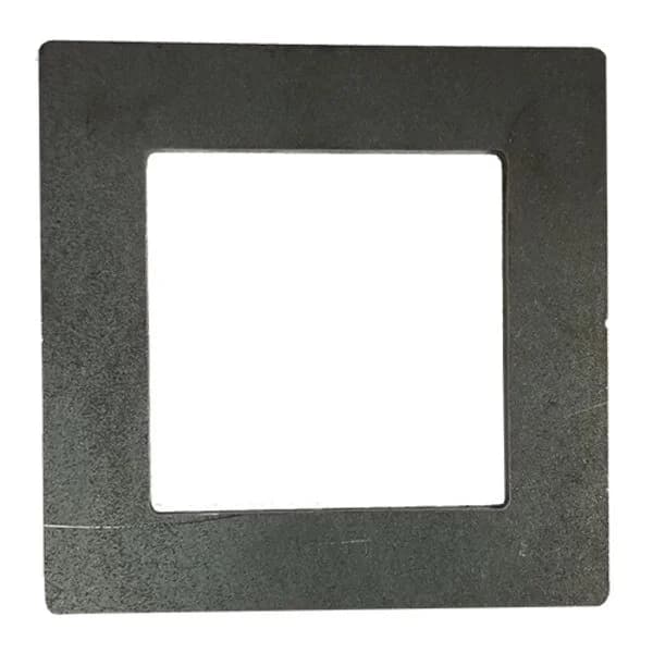 Square Plate 4" X 1/4" with Square - Fits 2.5" Square