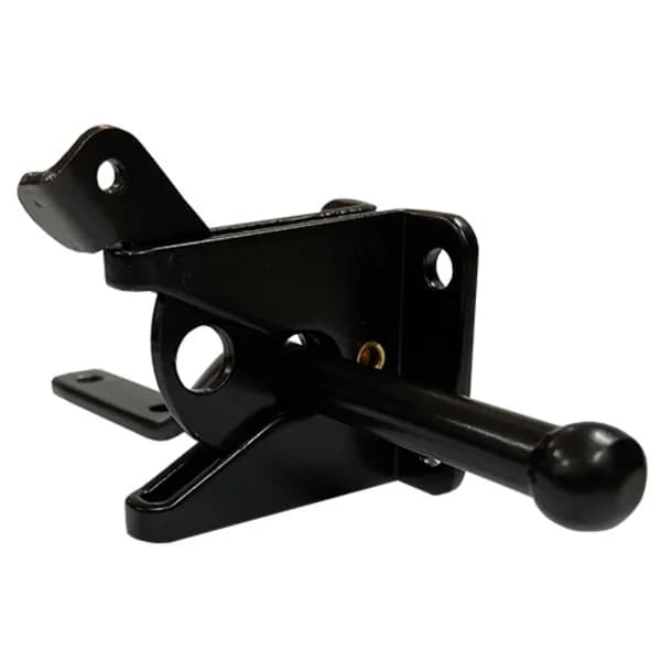 Gravity Gate Latch 2" Bolt-on - Black Powder Coat