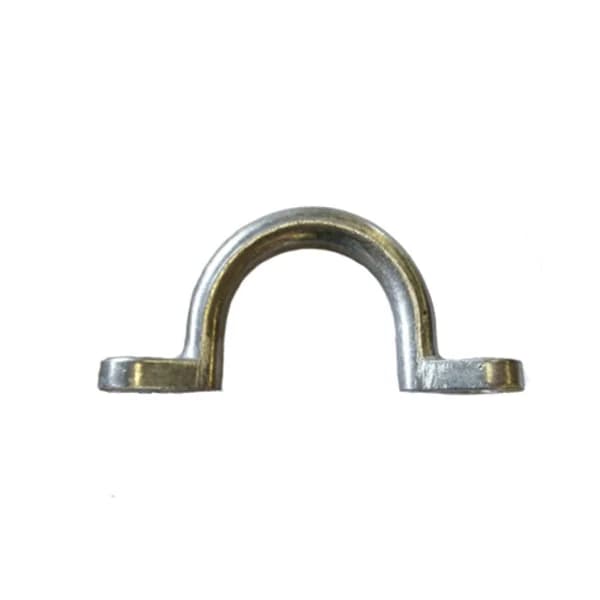 Tie Loop (Round), Bolt-on, 2" x 1/2" x 2-1/4" - Aluminum