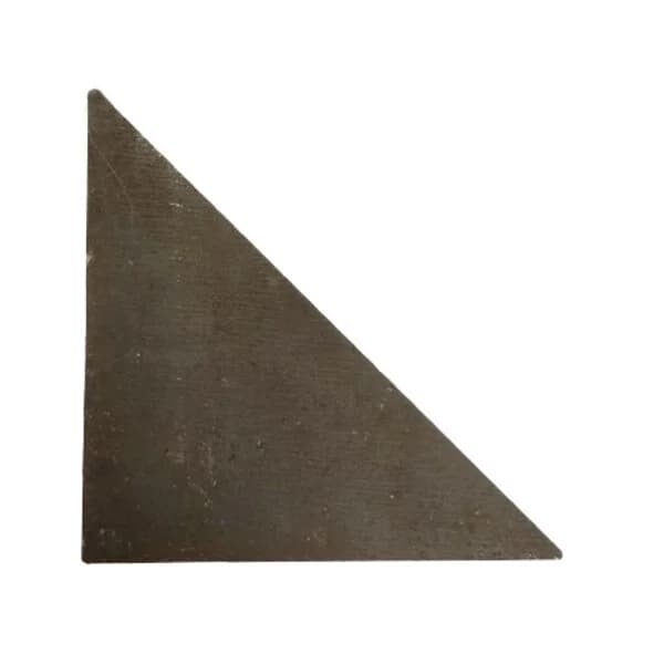Triangular Die Cut 4" X 4" X 1/4"