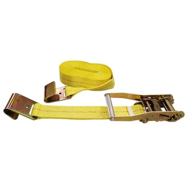 Ratchet Tie Down 2" x 27' with Flat Hooks