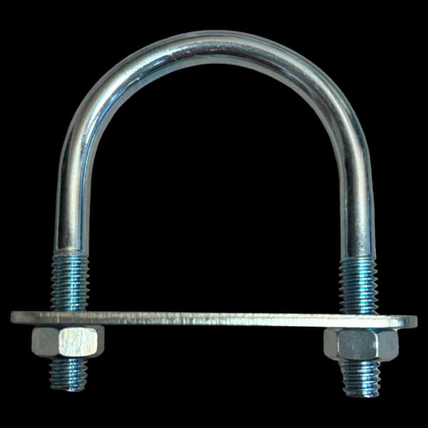 U-Bolt 3" Wide - Zinc