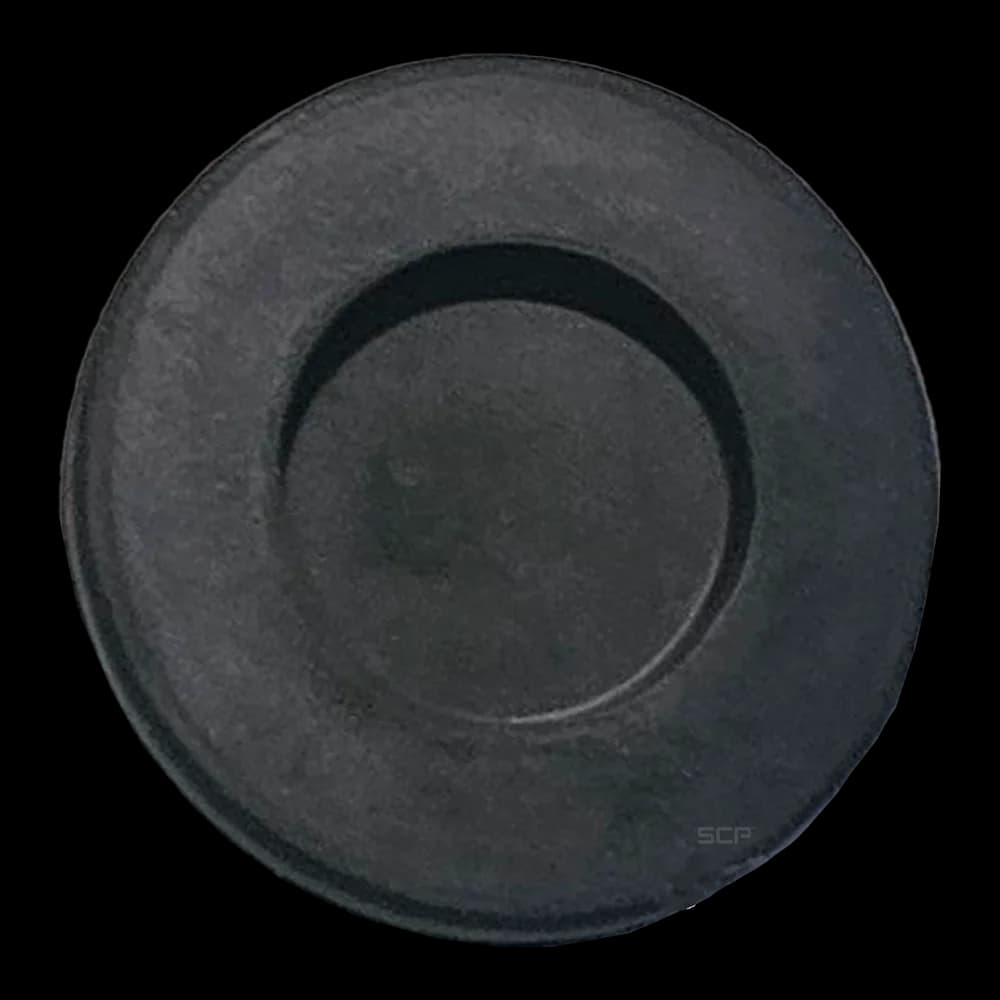 Blind Grommet Black 1-1/2" Hole X 1/8" Thick - 1/64" to 1-1/4" ID