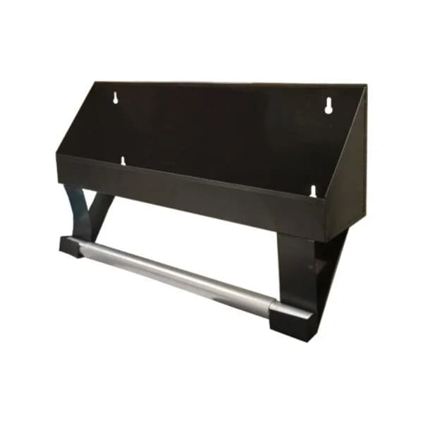 METAL SHELF & TOWEL RACK 20" X 10-1/2"