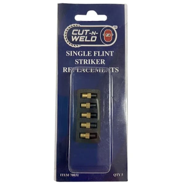 Replacement Flint for Single Striker 5 Pieces