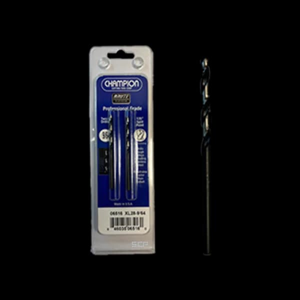 Brute Mechanics Length Drills - Heavy Duty 9/64" X 2-13/16" X 3/16"