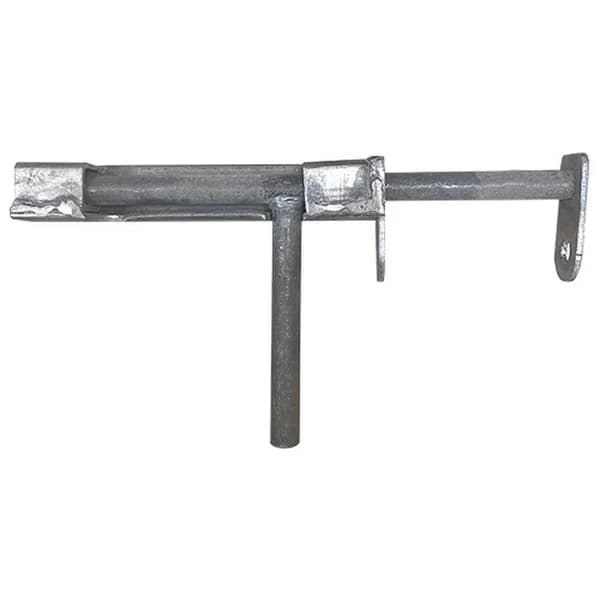 Bar Gate Latch Lockable Right 10" x 6"