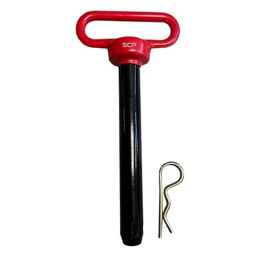 Hitch Pin With Red Handle - 7/8" x 6-1/2" UL