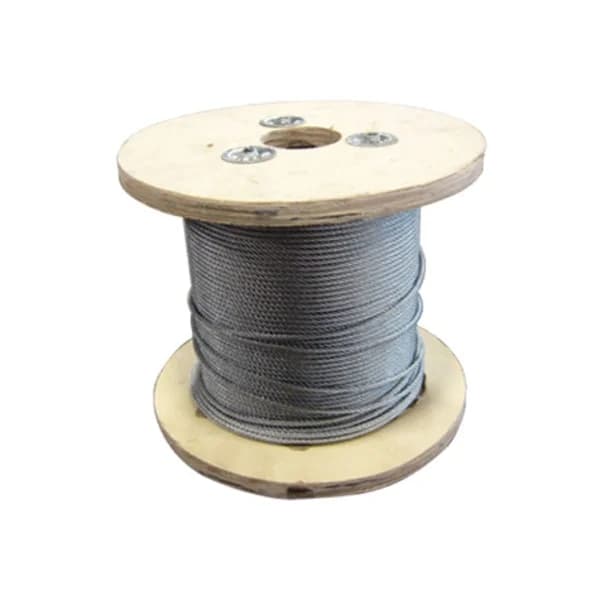 Aircraft Cable 7 x 19, 1/8" x 500' - Galvanized