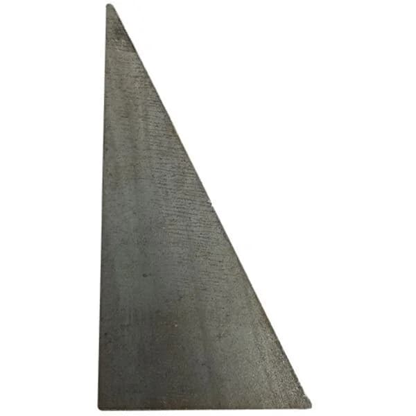 Triangular Die Cut 2-1/2" X 5" X 1/4"