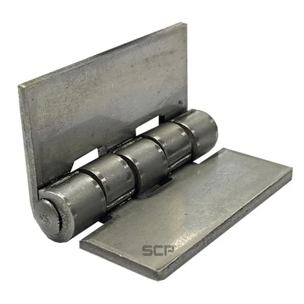 Flat Hinge 2"X2" With 0.187" Pin 12GA - Stainless Steel