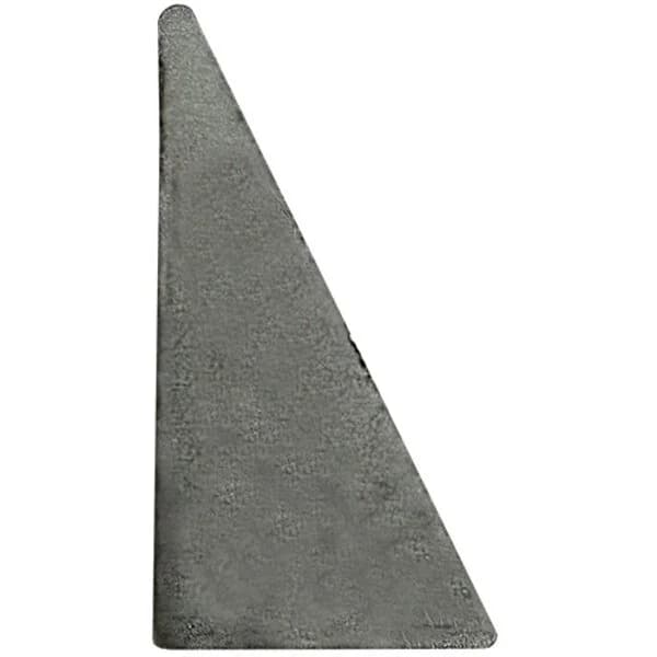Triangular Die Cut 1" X 2" X 12GA