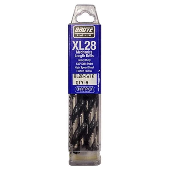 Brute Mechanics Length Drills - Heavy Duty 5/16" X 2-1/2" X 4" - 12/PK