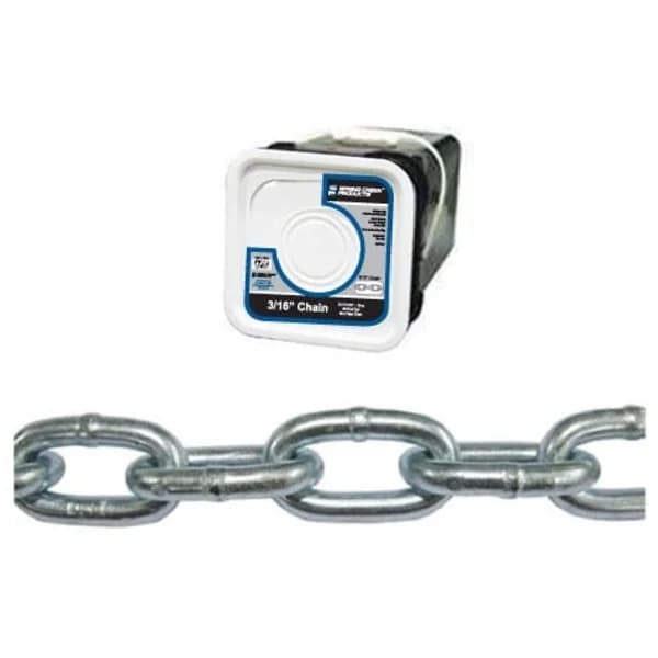 Chain 1/8" Zinc Grade 30 - 270 Ft Pail