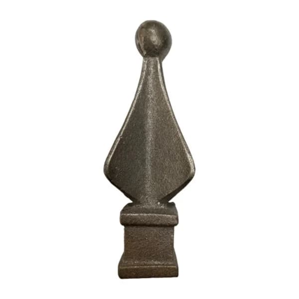 Finial - Quad with Ball (Wide) - 3/4"