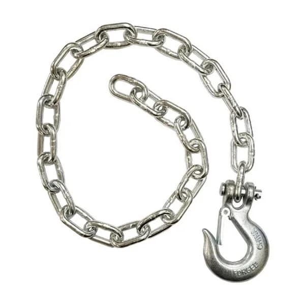 Clevis Slip Hook 5/16" with Latch and 35" Chain Grade 30