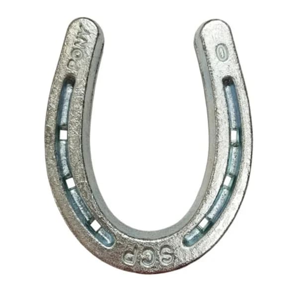 Forged Horseshoe - Pony (Zinc Coated)