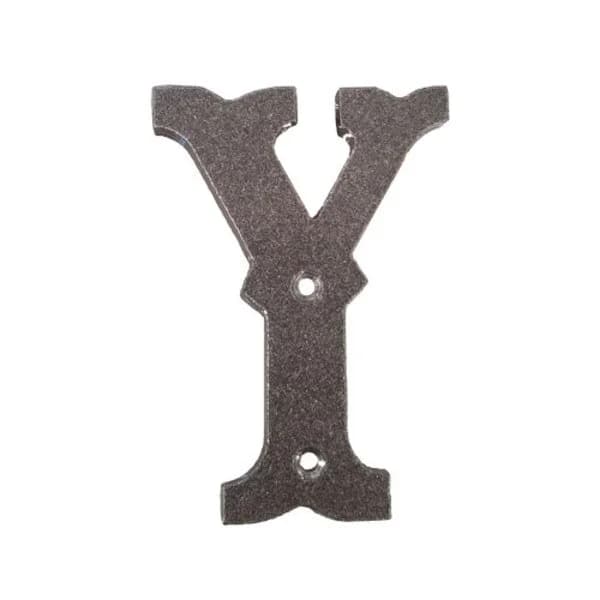 Western Letter 'Y' with Holes