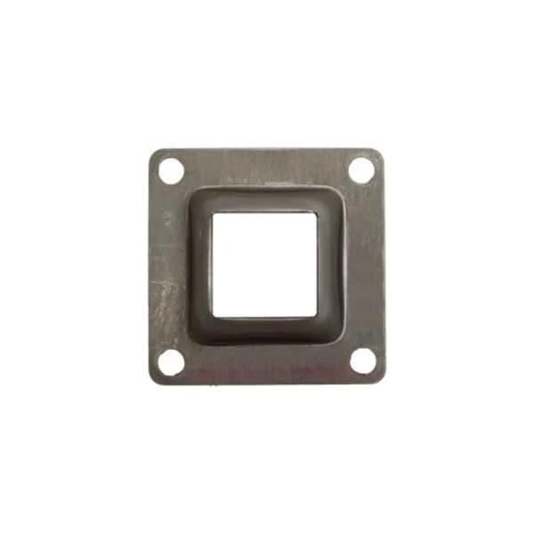 Square Weld Flange 1-1/2" x 4", 9ga