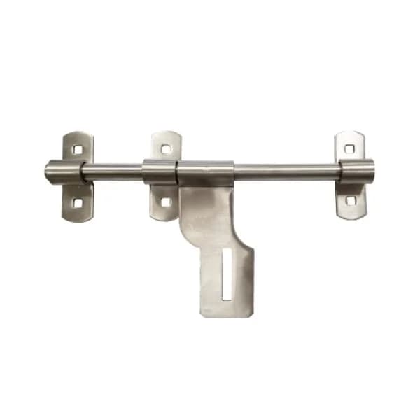 Bolt Latch for Door 10" x 1/2" - Stainless Steel