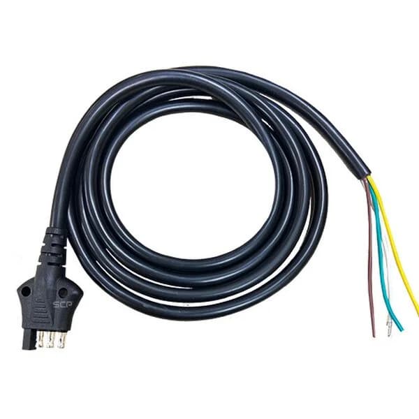 4-Way Round Wire - 7Ft Cord - 18AWG