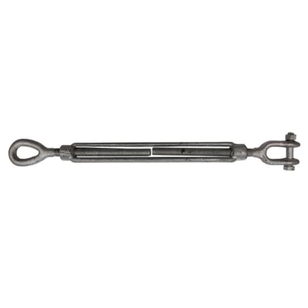 Turnbuckle Jaw Eye 1/2" x 12" - HDG