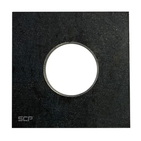 Weld Tab 2-1/2” X 2-1/2” X 3/8” Thick With 1” Hole