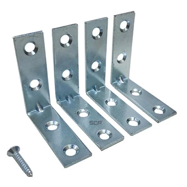 Corner Brace - 2" Zinc (4/Pack)