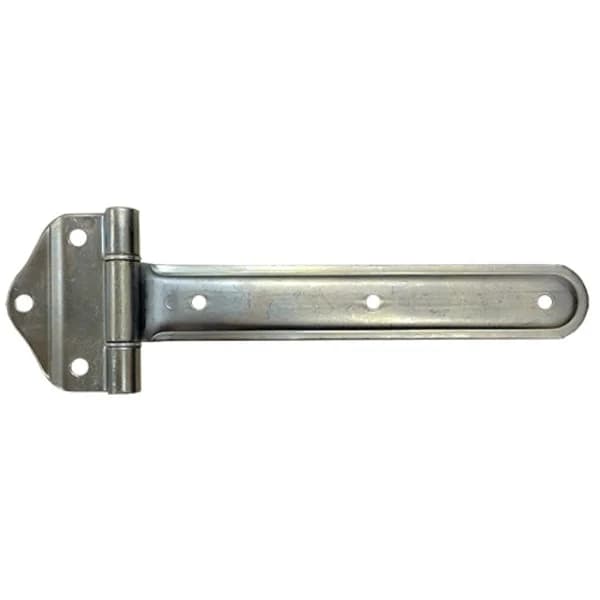 Strap Hinge with Triangle Base 12" - Zinc