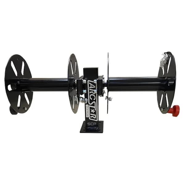 Revolution 10" Side-By-Side Cable Reel With Fixed Base