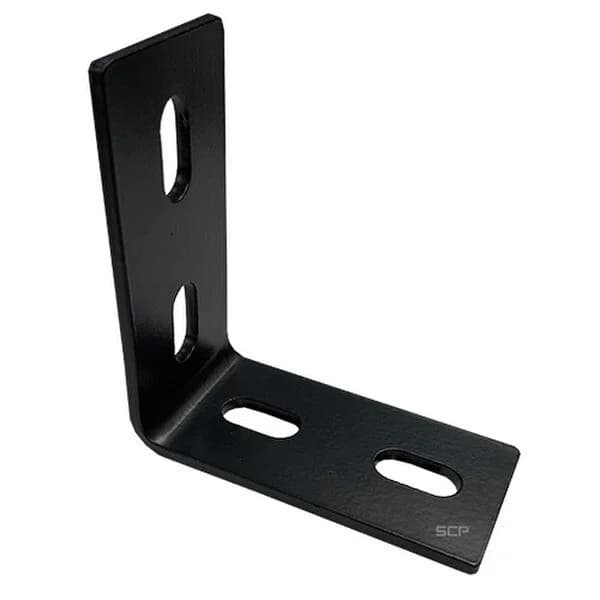 Corner Brace - 3.1" X 1.5" X 1/8" Black