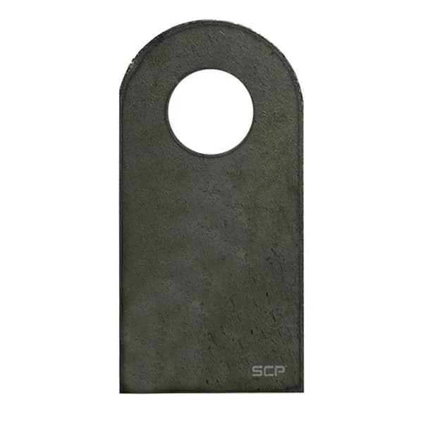 Flat Surface Mount Tab - 1" X 2" X 3/16" With 0.40" Hole