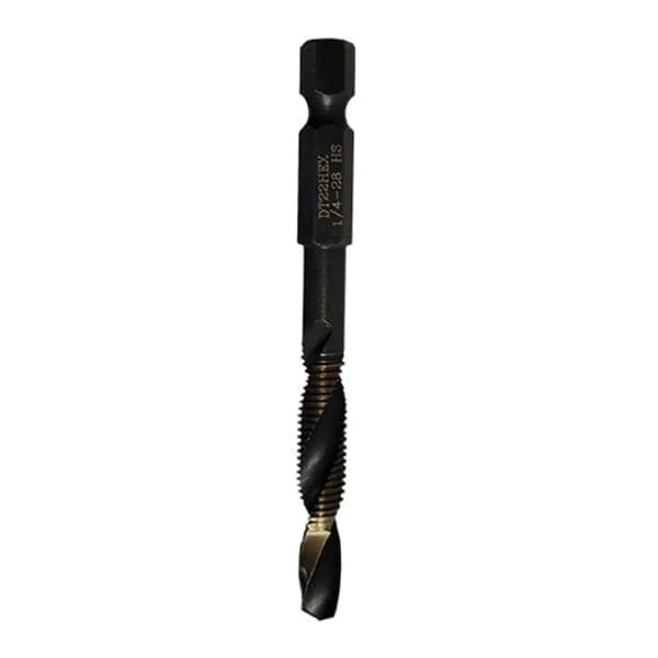Hex Shank (1/4") Combinantion Drill & Tap 3 (DT22HEX-1/4-28)